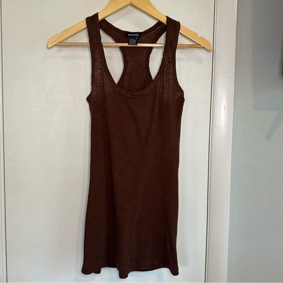 Wet Seal Tops - Wet Seal Y2K Tank Top. Color: Brown. Size: Small.